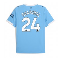 Manchester City Josko Gvardiol #24 Koszulka Podstawowa 2025-26 Krótki Rękaw